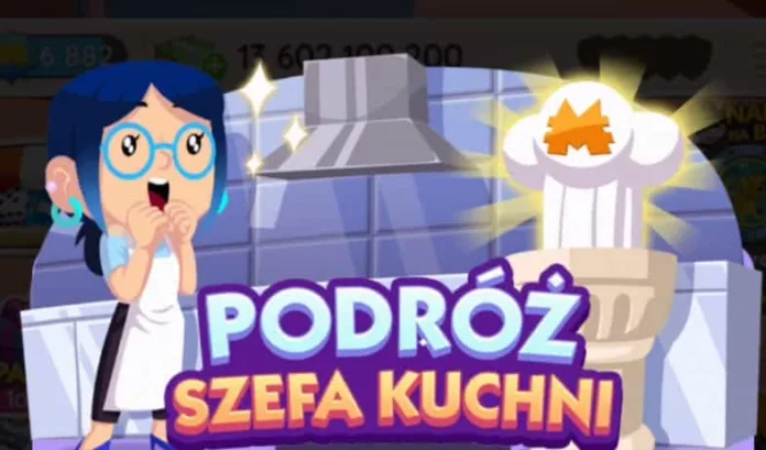 Wydarzenie Podróż Szefa kuchni Monopoly Go (lista nagród)