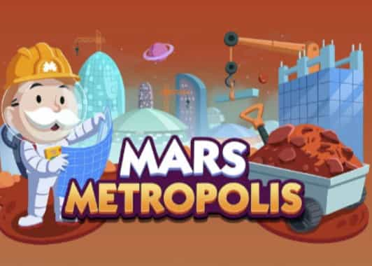 Monopoly Go Mars Metropolis Rewards and Levels