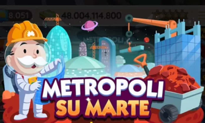 Evento Metropoli su Marte di Monopoly Go (Premi)