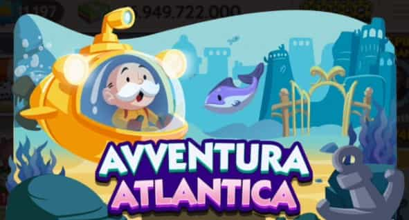 Monopoly Go Avventura Atlantica