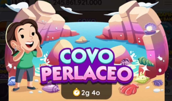 Evento Covo Perlaceo Monopoly Go (elenco dei premi)