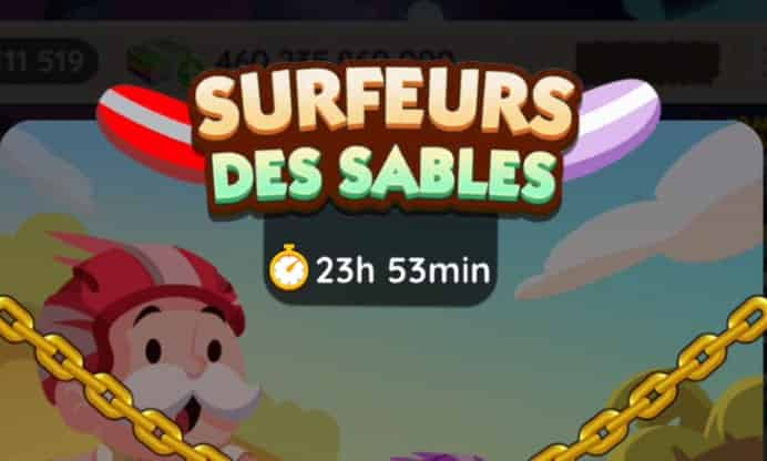 Monopoly Go Surfeurs Des Sables