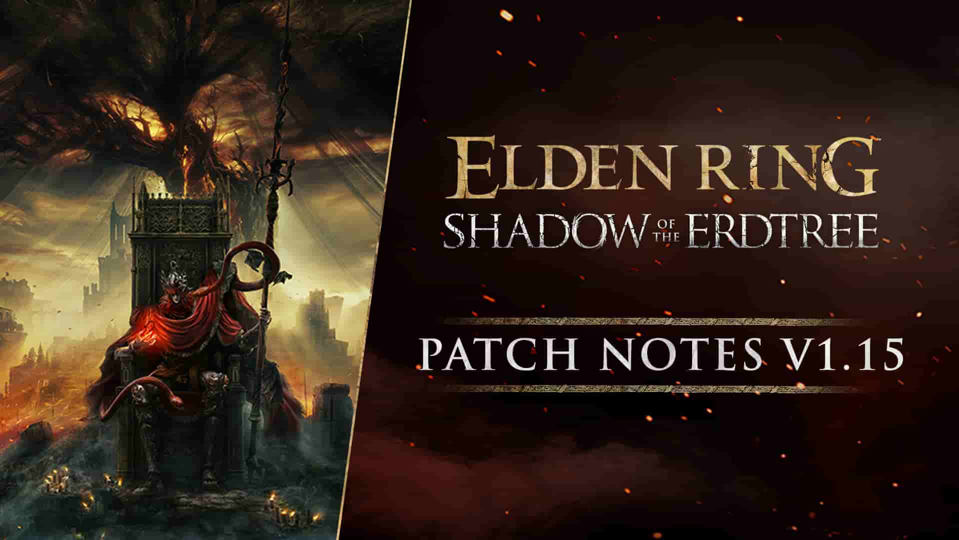 Elden Ring Update 1.21 Patch Notes for PS4, PC & Xbox (v1.15)