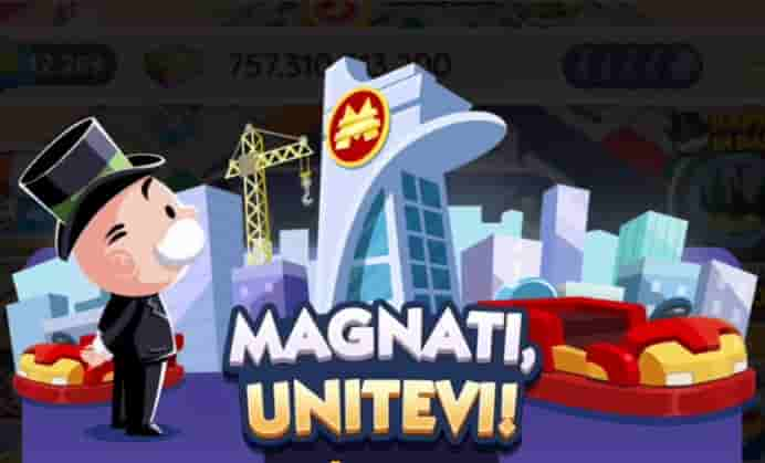 Evento Magnati, Unitevi Monopoly Go (elenco dei premi)