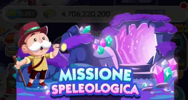 Evento Missione Speleologica Monopoly Go (elenco dei premi)