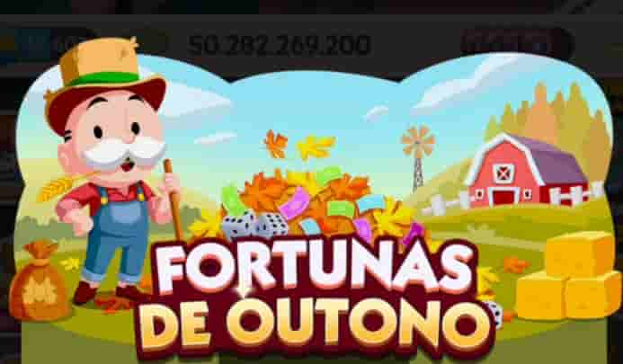 Evento Monopoly Go Fortunas de Outono (lista de recompensas)