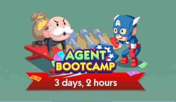 Monopoly Go Agent Bootcamp Rewards and Milestones