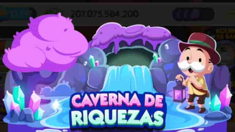 Evento Monopoly Go Caverna De Riquezas (lista de recompensas)