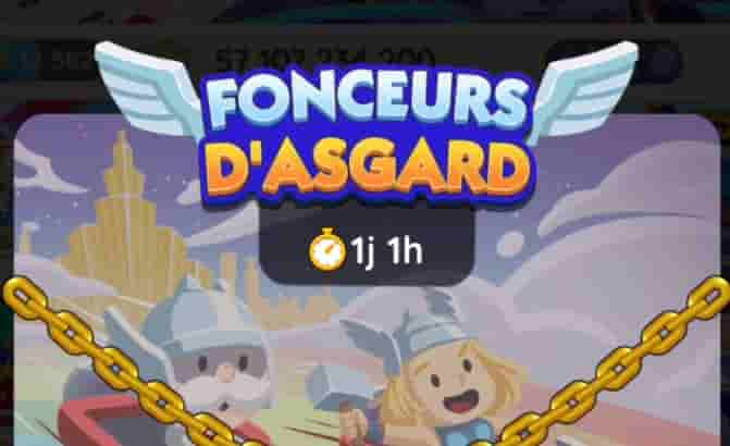 Evenement Fonceurs D'Asgard Monopoly Go (Recompenses)