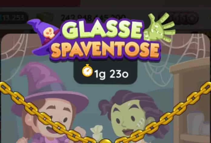 Evento Glasse Spaventose di Monopoly Go