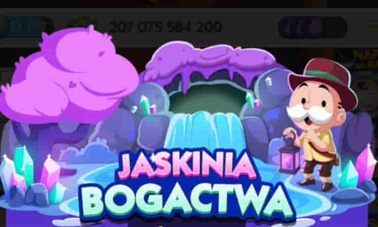 Wydarzenie Monopoly Go Jaskinia Bogactwa (lista nagród)