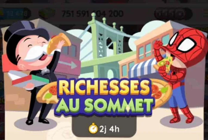 Evenement Richesses Au Sommet Monopoly Go (Recompenses)