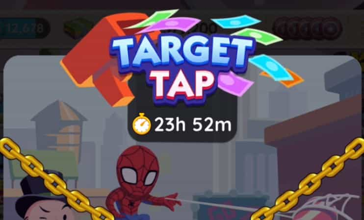 Monopoly Go Target Tap Rewards and Milestones