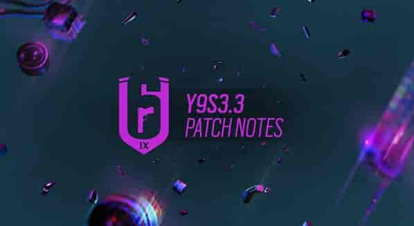 Rainbow Six Siege Update 2.86 Patch Notes (Y9S3.2)