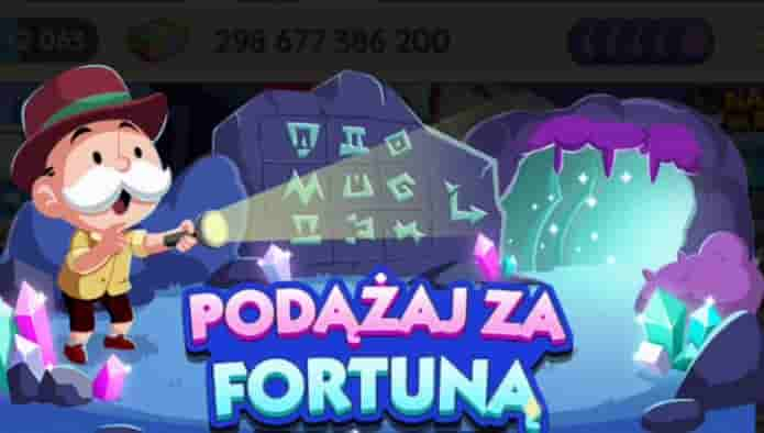 Wydarzenie Monopoly Go Podążaj Za Fortuna (lista nagród)