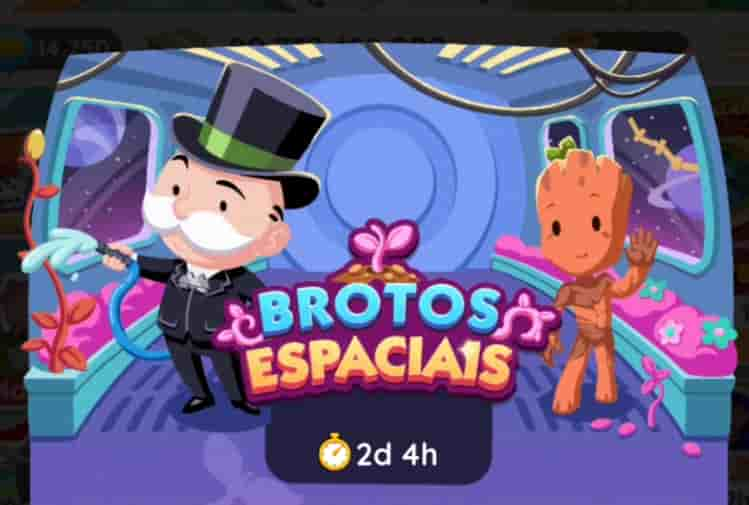 Evento Monopoly Go Brotos Espaciais (Recompensas)