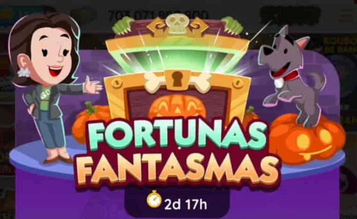 Evento Monopoly Go Fortunas Fantasmas (lista de recompensas)