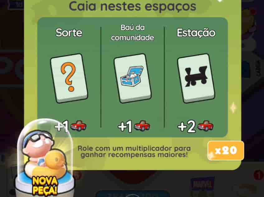 Excursao De Comitiva Monopoly Go