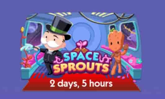 Space Sprouts Monopoly Go Rewards and Milestones