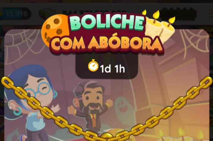 Evento Monopoly Go Boliche Com Abobora (lista de recompensas)