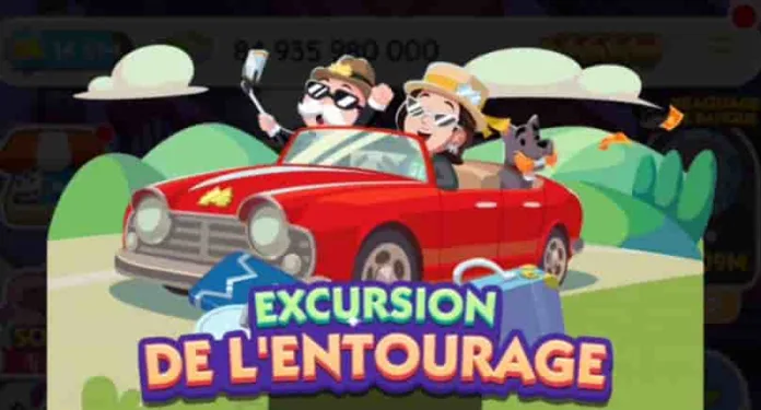 Evenement Excursion De L'entourage Monopoly Go (Liste des Recompenses)