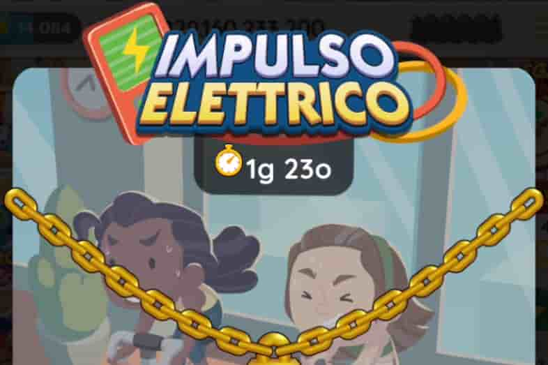 Evento Impulso Elettrico di Monopoly Go (elenco dei premi)