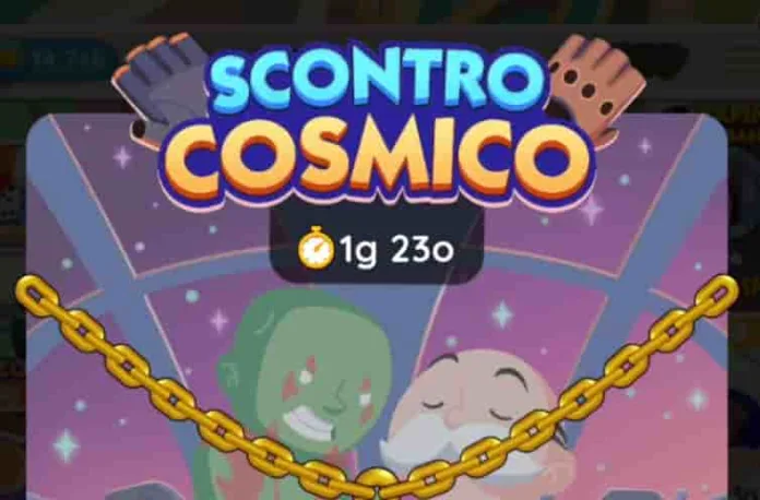 Evento Scontro Cosmico di Monopoly Go (elenco dei premi)