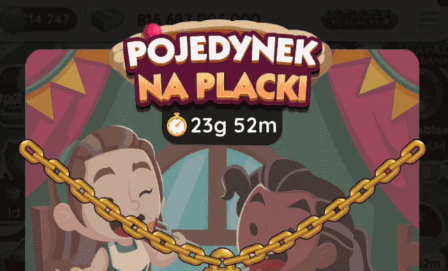 Wydarzenie Monopoly Go Pojedynek Na Placki (lista nagr&oacute;d)