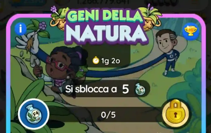 Evento Geni Dellas Natura Monopoly Go (Elenco dei Premi)
