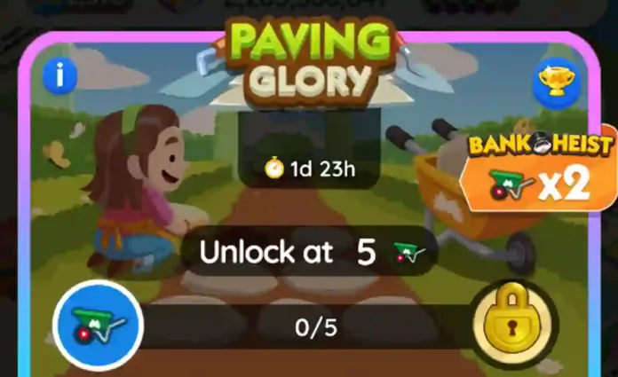 Paving Glory Monopoly Go Rewards List (August 13, 2025)