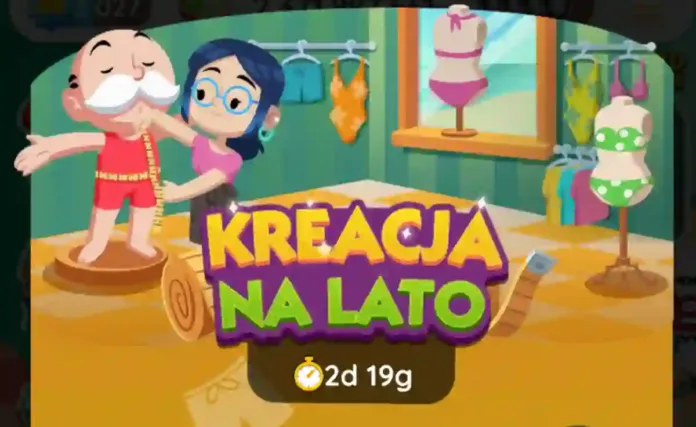 Wydarzenie Monopoly Go Kreacja Na Lato (lista nagród)