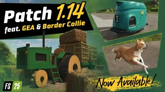 Farming Simulator 25 (FS25) Update 1.230 Patch Notes (Patch 1.14) - October 28, 2025