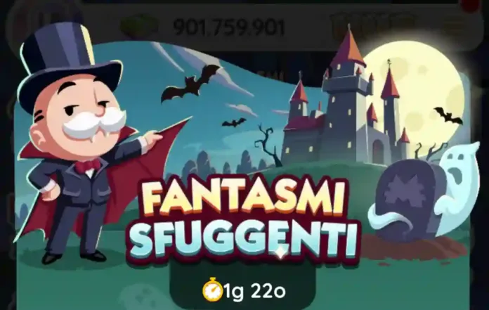 Evento Fantasmi Sfuggenti Monopoly Go (Elenco dei Premi)
