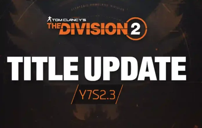 The Division 2 Update 2.14 Patch Notes (Y7S2.3) on Nov. 11, 2025