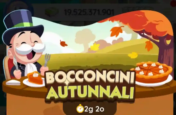 Evento Bocconcini Autunnali Monopoly Go (Elenco dei Premi)