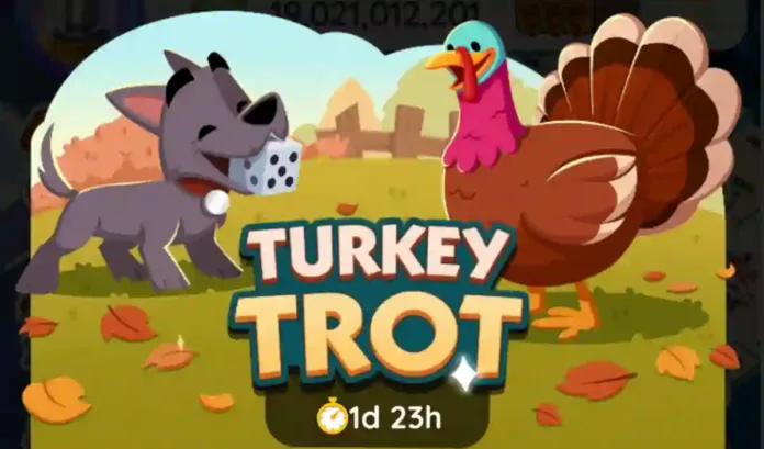 Turkey Trot Monopoly Go Rewards List (November 25, 2025)