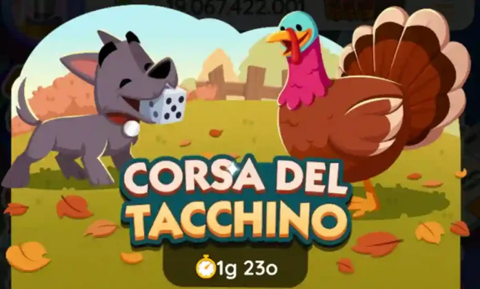 Evento Corsa Del Tacchino Monopoly Go (Elenco dei Premi)