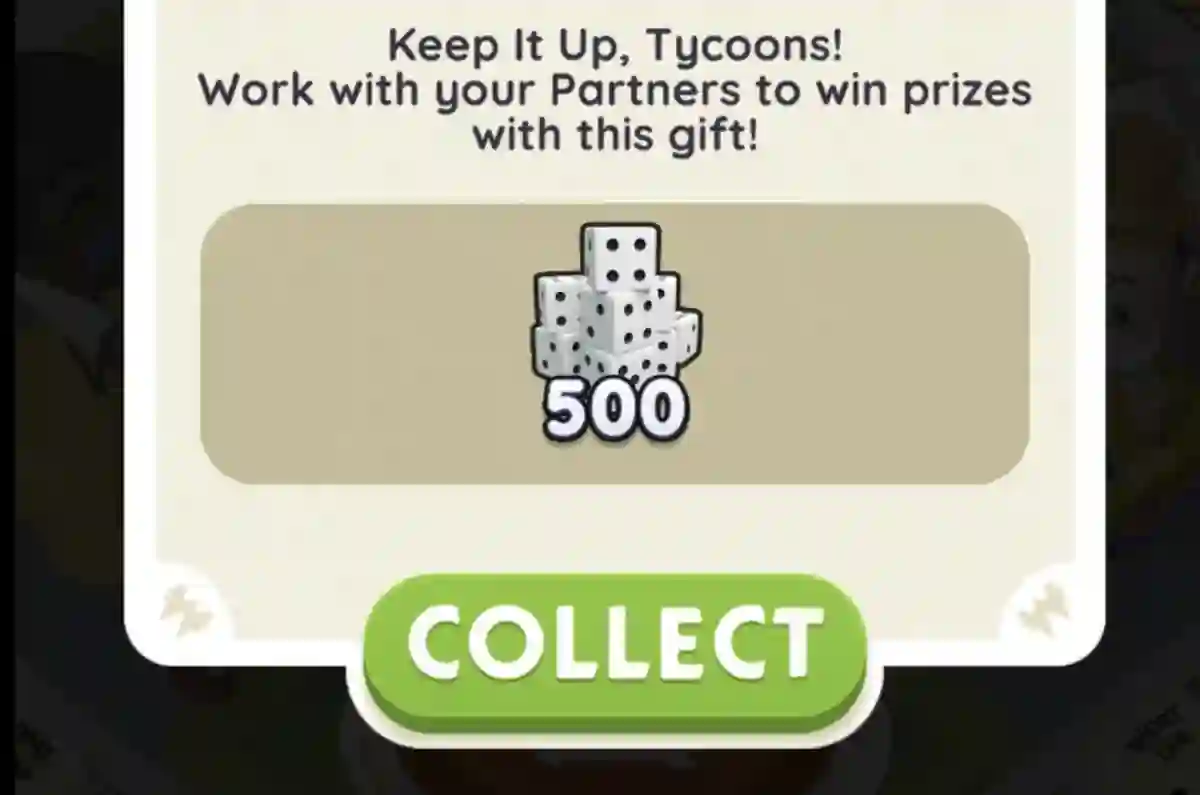 500 Dados Monopoly Go Grátis (Dezembro 2025)