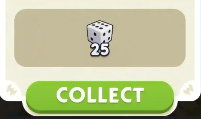 25 Dadi Gratis Monopoly Go (8 Marzo 2026)