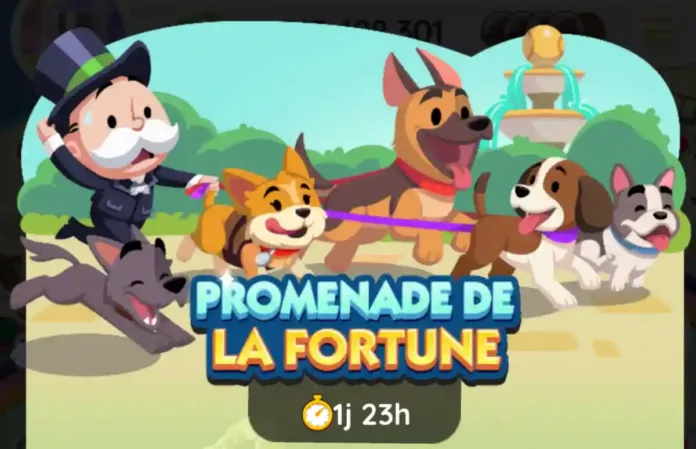 Événement Promendade De La Fortune Monopoly Go (Recompenses)