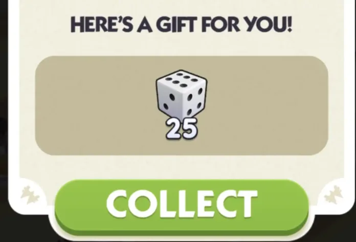 25 Dadi Gratis Monopoly Go (Mai 2026)