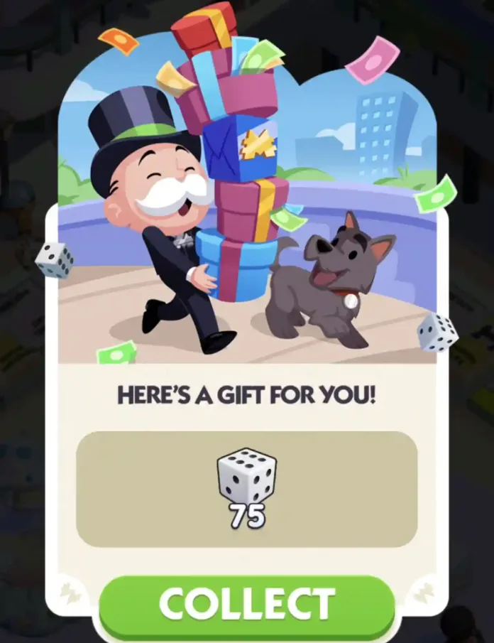 75 Dadi Gratis Monopoly Go Link (Maggio 2026)