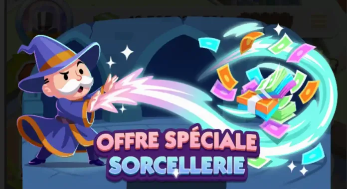 Événement Offre Spéciale Sorcellerie Monopoly Go (Recompenses)