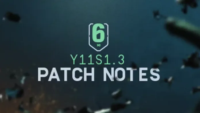Rainbow Six Siege Update 3.37 Patch Notes (R6 Update Y11S1.3 Hotfix)