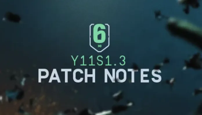Rainbow Six Siege (R6S) Update 1.000.141 Patch Notes (Y11S1.3)