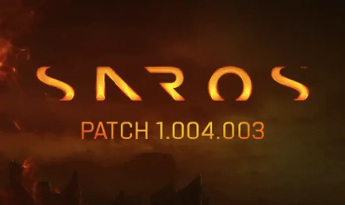 Aggiornamento 1.004.003 di Saros
