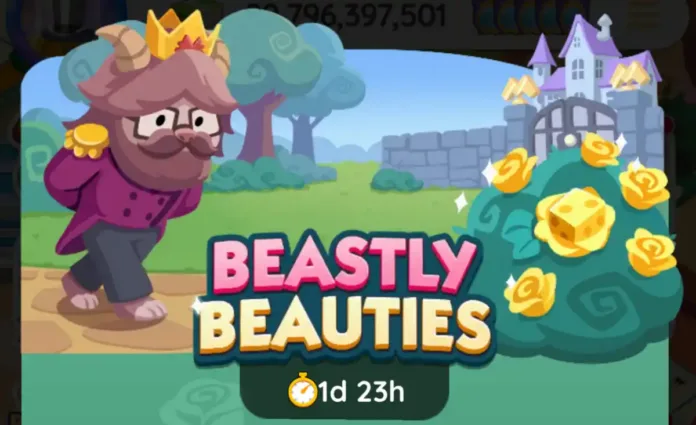 Beastly Beauties Monopoly Go Event Rewards List (May 25, 2026)