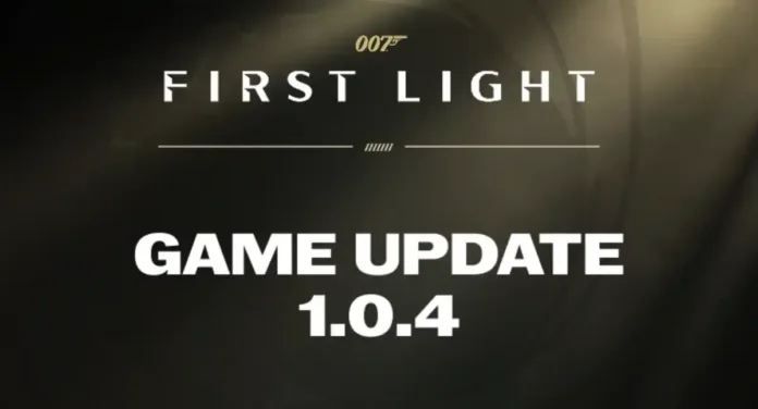 Aggiornamento 1.011 (v1.0.4) di 007 First Light